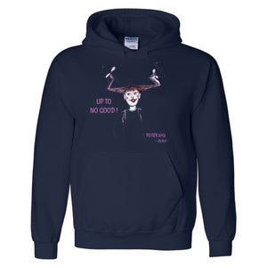 LITTLE RASCAL (Women's Hoodie/Navy)