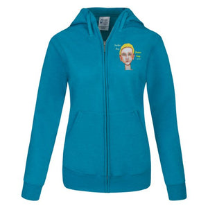 SURFER BOY (Women's Hoodie/Teal)